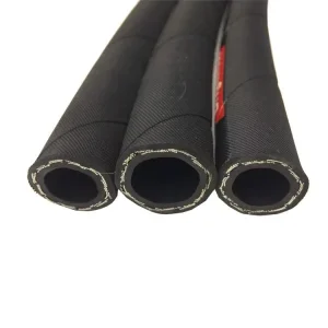 1, 1/4, 3/4, 1/2, 2 Inch High Pressure Wire Braided Hydraulic Hose and Fittings Assembly Rubber Pipes