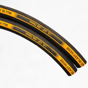 1 1/4″ Durable Wear Resistant Sand Blasting Hose Industrial Grade Sandblast Equipment Cement Hose Custom Cut