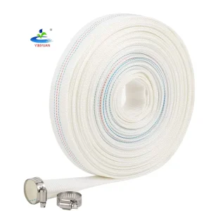 1 1.5 2 3 4 5 6 8 Inch Layflat Pipe Discharge Irrigation Water PVC Canvas Fabric Lay Flat Garden Hose