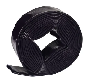 1-12 Inch PVC Lay Flat Hose Flat Water Hose Backwash Hose for Swimming Pools Discharge Hose for Water Transfer Applications