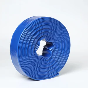 1 2 3 4 Inch PVC Blue Lay Flat Water Hose Flexible for Discharge Pool Pump Farm Agriculture Irrigation Canvas Hose