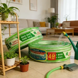 1/2″ 5/8″ 3/4″ PVC Fiber Reinforced Garden Hose 3/5 Layers China Factory Low Price Irrigation Pipe