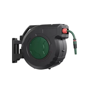 1/2″ 5/8″ Wall Mounted Water Hose Reel Retractable Rewind Slow Retraction Garden Hose Reel