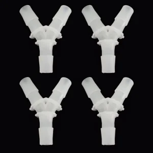 1/2 ID Hose 12.7mm Equal Barb Y Branch Ozone 3-Way Union Wye Adapter Barbed Tube Connector Pipe Fittings