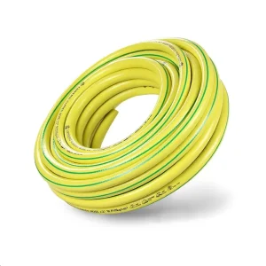 1 2 Inch 100 Foot PVC Reinforced High Flexible Light Weight Garden Hose for Lawn Watering and Yard Care