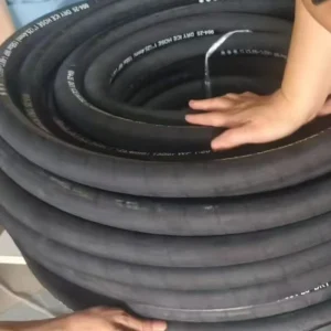 1/2 Inch 3/4 Inch ID Black Synthetic Rubber Air Hose Kit for Dry Ice & Shot Blast Compatible Sandblaster Hose Industrial Grade