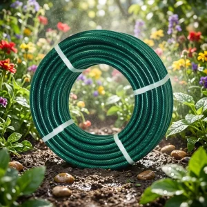 1/2 Inch & 3/4 Inch PVC Garden Hose with Plastic Nozzle Gun Set ANSI Standard