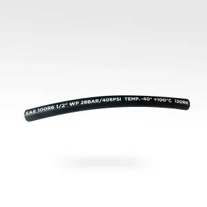 1/2 Inch General Purpose Oil Hose Flexible Lightweight for Non-Corrosive Oils Safe for Fuel and Lubricants