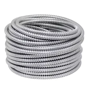 1/2 Inch Waterproof Galvanized Coated Metal Hose Corrugated Pipe Aluminum Flexible Conduit