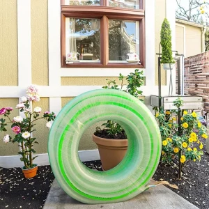 1 2PCS Custom Length PVC Hose for Car Wash Garden Irrigation & Greenhouse Spray High Pressure UV Resistant