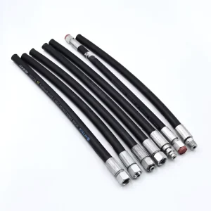 1/4”-2” Hydraulic Rubber Hose High Temperature Flexible Oil Fittings and Hoses