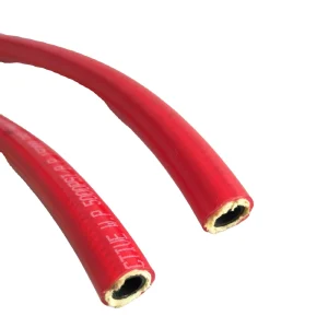 1/4-2 Inch High Tensile Fiber Braided Reinforcement PA12 Material Thermoplastic Hydraulic Hose Custom Cutting 50m/100m Length