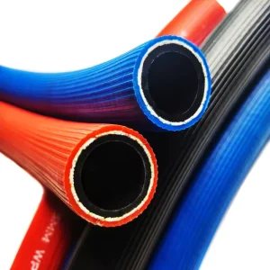 1 4″ 5 16″ 3 8″ Textile Braid Synthetic Rubber Twin Welding Hose Steel Wire Acetylene Oxygen Rubber Hose Pipe Composite Hose