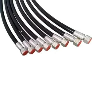 1/4”-8” Hydraulic Oil Flexible High Pressure Hose of Rubber Hoses Like Clear Silicone Tube Armored Hose Heat