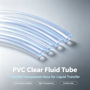 1/4″ Soft Transparent PVC Irrigation Hose Cold Resistant and High Heat Resistant 100m Length
