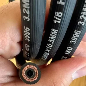 1/8″ Hl 3.2mm Rubber Hose 1/8 Inch SAE J1401 Hydraulic Brake Hose for Auto Cars Trucks