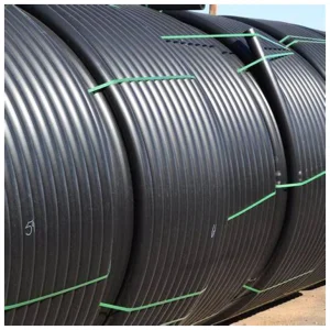 1 Inch 2 Inch Garden Tube Flexible Water Pipe Pneumatic Well Hoses Drain 50mm Poly Black Plastic Hdpe Coil Pipe