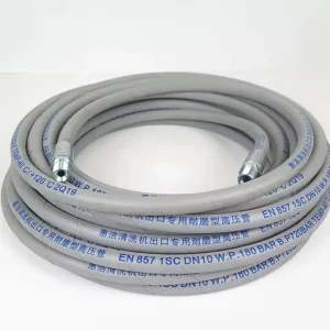 1 Inch 3/4 Inch 4 Flexible High Pressure EPDM Braided Steam Hot Water Hose Pipe 20 Meter Custom Cutting Industrial Grade
