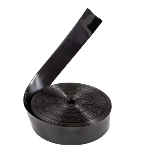 1 Inch PE Irrigation Lay Flat Rain Spray Tube Black Drip Spray Hose Anti Uv 200M Garden Hose Reels