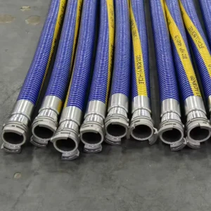 1 Inch to 10 Inch Chemical Delivery Composite Hose for Solvent Transport with PTFE Layer