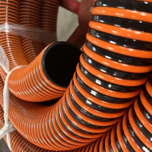 1 to 12 Vacuum Pressure Resistant Flexible and Durable PVC Suction Hose for Barrel Trucks
