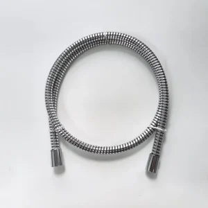 1.2m Durable Flexible PVC Bathroom Shower Hose with Corrugated Design and Easy Installation