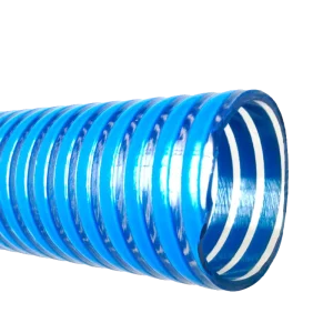 1.5-7 Inch High Pressure Durable Flexible PVC Spiral Reinforced CE Certified Suction Hose Pipe Discharge Water Pump 20m-50m