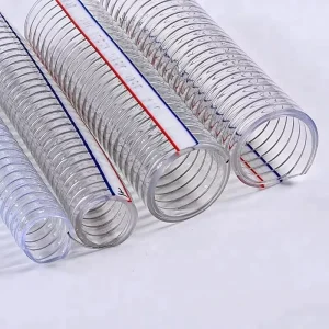 1.5 Inch Clear Flexible PVC Steel Wire Reinforced Suction Hose