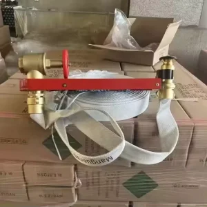 1.5 Inch High Pressure Resistant Flexible Woven Water Hose High Strength Silk Fire Fighting Equipment Accessory