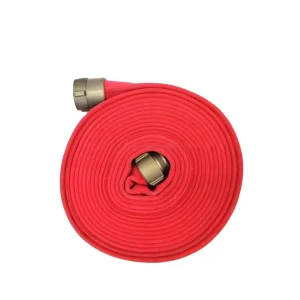 1.5 Inch NH Coupling PVC Firefighting Hose 30M High Pressure Rubber Lay Flat Firefighting Equipment Accessory