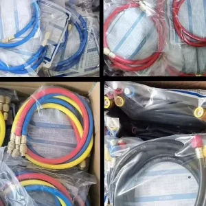 1.5 M Long Gas Powered Three Color High Pressure Charging Hose for Home Use Air Conditioner Accessories