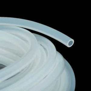 1.5inch Non-toxic Odorless Thin Wall Transparent Air Oxygen Pump Pipe Silicone Tubing Rubber Hose
