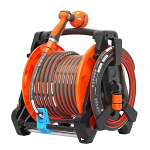 10/15/20/30/40 m Retractable 10 bar Plastic Discharge Flexible Pvc Garden Water Hose Pipe with Connector Customized Color Size