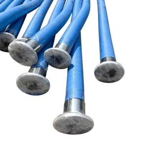 10/20 Bar Weather Resistant Rubber Industrial Water Suction Discharge Hose with Flange