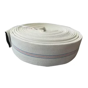 10 Bar 3 Inch Flat Water Pump Hose High Temperature Irrigation Hose For Agriculture Canvas Firefighting Equipment Accessories