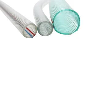 10 Inch PVC Spiral Spring Steel Wire Reinforced Vacuum Suction Hose