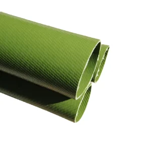 10 Lay Flat Hose 12 Inch PU Pipe Layflat Hose for Oil and Diesel Transfer with Flame Proof Cooper Wires