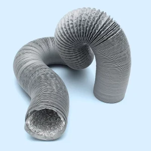 10-Meter PVC Aluminum Foil Tube Thickened Composite Ventilation Hose for Hospital Gym Staircase Hall Dining Applications