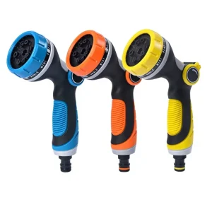 10 function Garden Watering Gun with Spray Nozzle for Household Car Washing Watering Plants Floors Garden Hose Nozzle