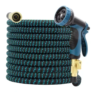 100 Feet Folding Retractable Expandable Garden Water Hose Pipe Set With Water Gun