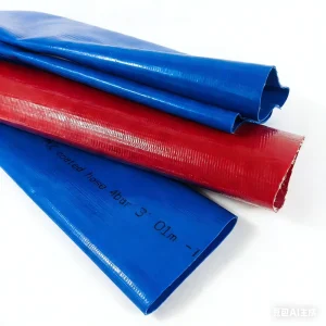 100 Meter High Pressure Durable Flexible Non Toxic PVC Lay Flat Agricultural Irrigation Pipe Hose Anti UV Protection