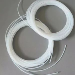 100% Pure PTFE Capillary Tube ID 0.2-0.5mm Clear Plastic Hose High Pressure Heat and Chemical Resistant