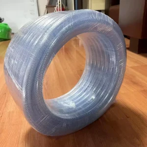 100% Raw Material PVC Fiber Reinforced Hose Pipe 3 Ply Water Hose for Watering Garden Irrigation Washing