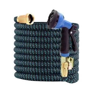 100 ft Garden Hose Expandable Flexible Retractable Collapsible Water Hose Outdoor