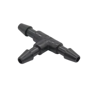 1000 Pieces Bag Garden Micro Drip Irrigation 3mm Hose Barbed Tee Adapter Connector Plastic Hose Barbed Fittings