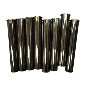1000pcs MOQ 19*116mm Child Resistant Rolling Paper Plastic Tube for Pre Packaging