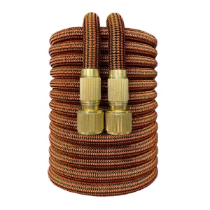 100ft Flexible Garden Hose Watering Hoses With Double Latex Inner Hose