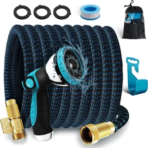 100ft Lightweight Expandable Flexible Magic Garden Water Pipe Hoses for Wash Car