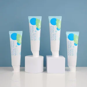 100g OEM ODM ABL Aluminum Laminated Custom Printed Cosmetic Plastic Tubes Offset Printing Toothpaste Packaging Tube