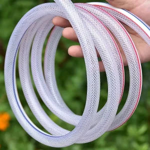 100m Industrial Air Hose PVC Braided Hose Colorful Flexible Soft Plastic Hose